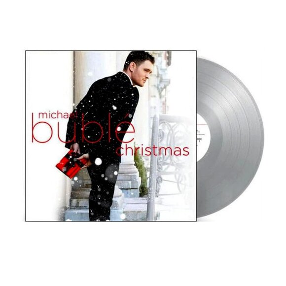 Michael Bublé Christmas Exclusive Limited Silver Vinyl LP - Picture 1 of 2